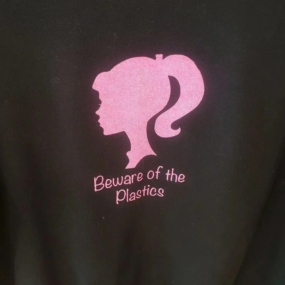 Barbie Beware of the Plastics Sweatshirt - Picture 7 of 7